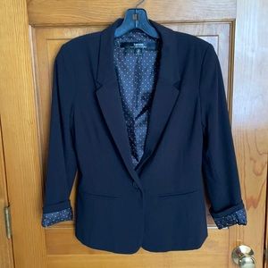 Black blazer, size small.